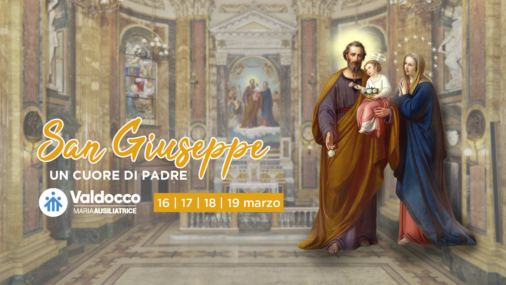 Basilica Maria Ausiliatrice San Giuseppe Un Cuore Di Padre Valdocco