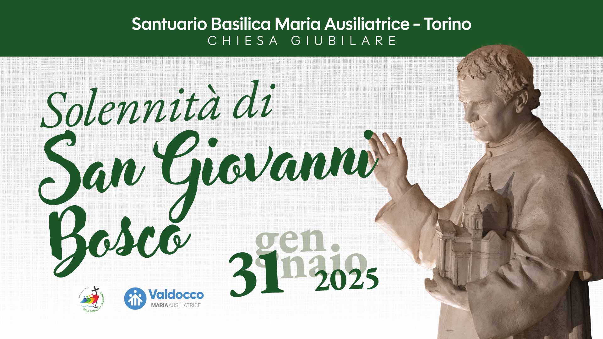 Solennità di San Giovanni Bosco 2025 Valdocco